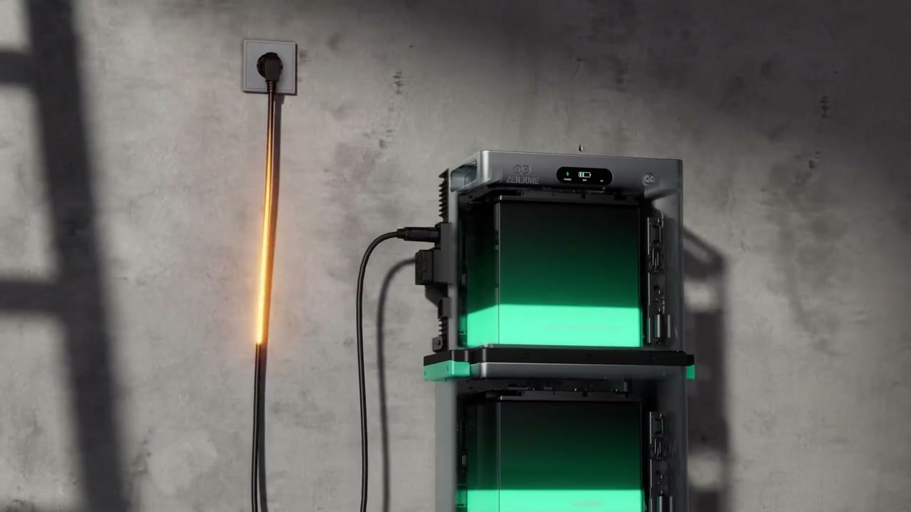 Zendure-thuisbatterij in een slim energiesysteem